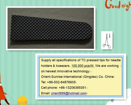 Orient999Yiming's tweet image. @ChildUdele 
TC Tips for Needle Holder Tweezer
#TCtips #insertsjaws #needleholders #tweezer
bonanza.com/listings/Tungs…