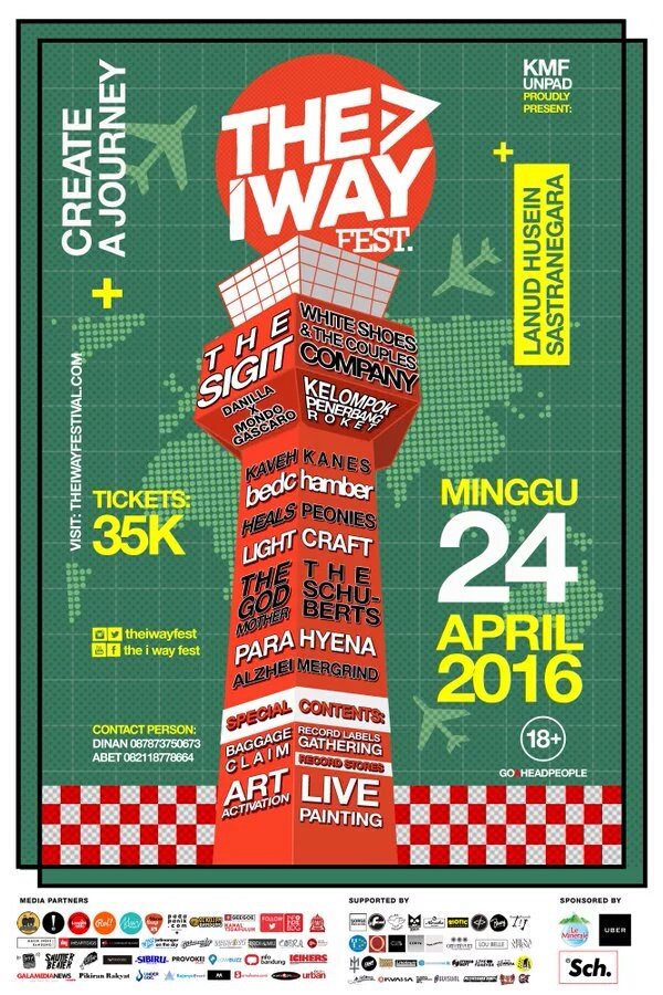 papernoise's tweet photo. The I Way Fest | 24 april 16 | Lanud Husein sastranegara w/ @bedchamber @wsatcc etc &amp; content from @RuangAlternatif https://t.co/PzuxTlaB9s