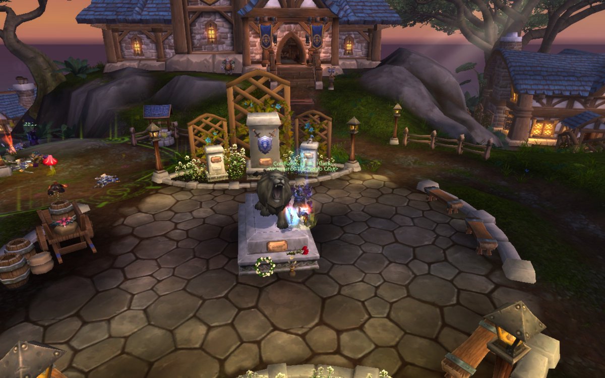 HydraPremade's tweet photo. This dumb lion statue smells like poofarts. #Stormshield #WRECKED #Prø #HydraAshranPremade https://t.co/m5rRX69CUF