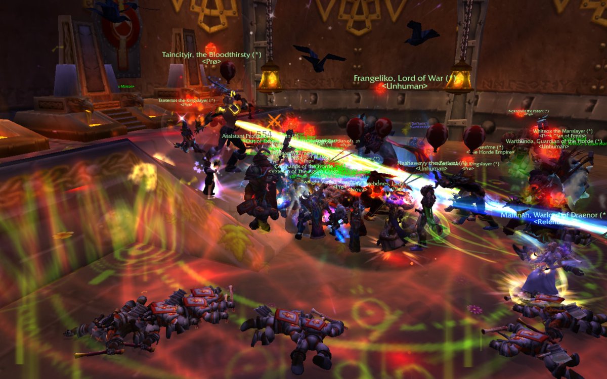 HydraPremade's tweet photo. We were so bored that we raided Ironforge after the massacre at Stormshield! #elbowdeep #HydraAshranPremade #PRØ https://t.co/aO6La28JyZ