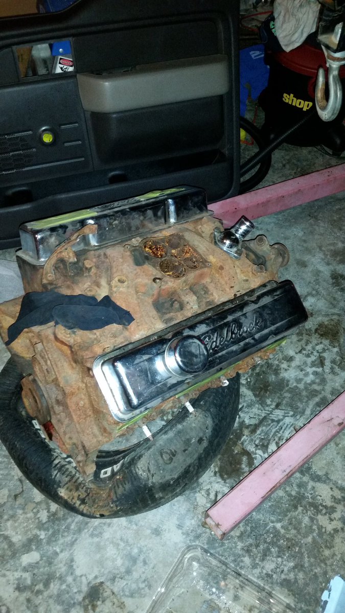 kylesgotswitch's tweet image. One step closer to having the rx7 going again #sbc350 #backyardprojects 😎😈