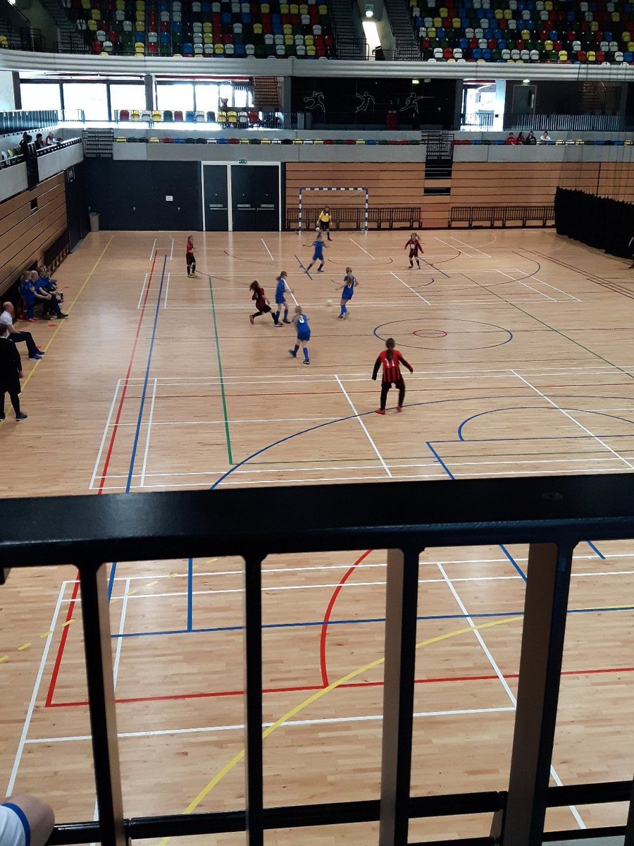 CoachEllieRae's tweet photo. #WeCanPlay who said girls don't have tekkers? #GirlsFutsalFinals @EssexCountyFA https://t.co/vp6XB12g27