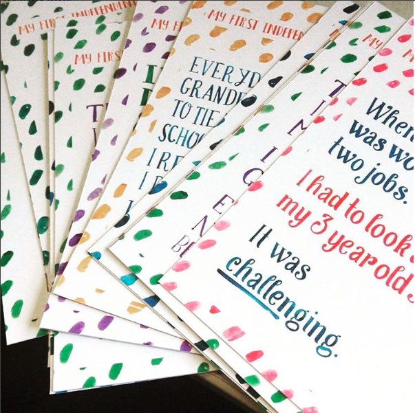 myfirstmoment's tweet photo. Celebrating Independence! Postcards all prepped and ready to! If you're in Nottingham today be sure to look around! https://t.co/R5rdctdtda