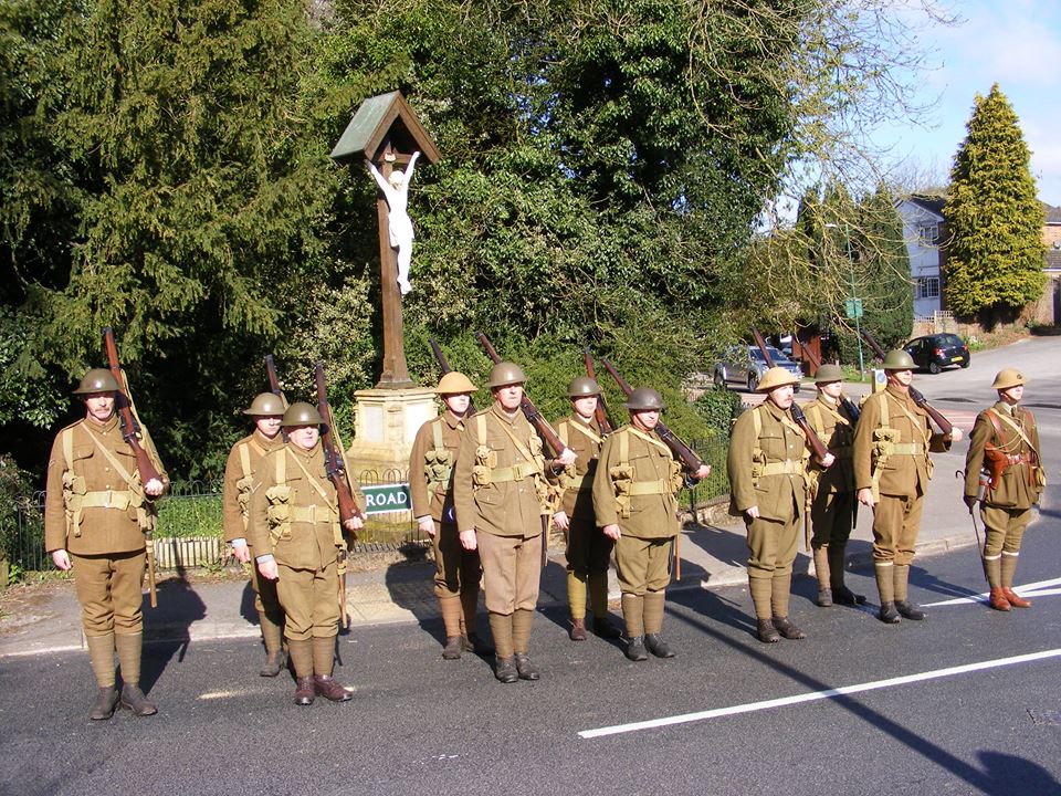 Great War Society are in Meriden. Living-history camp at Queen's Head. Kit &amp; firepower demos 11.30/14.30 Sat&amp;Sun