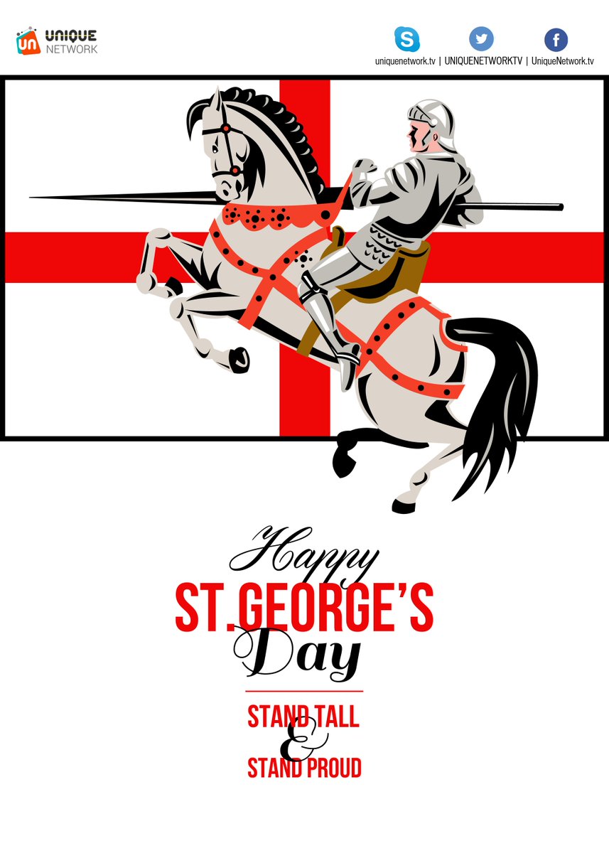 #April23rd – @SaintGeorgeDay @england