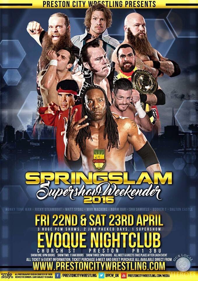 TheJoannaRose's tweet image. Saturday... @PCW_UK #SpringSlam #supershow #prowrestling #GM