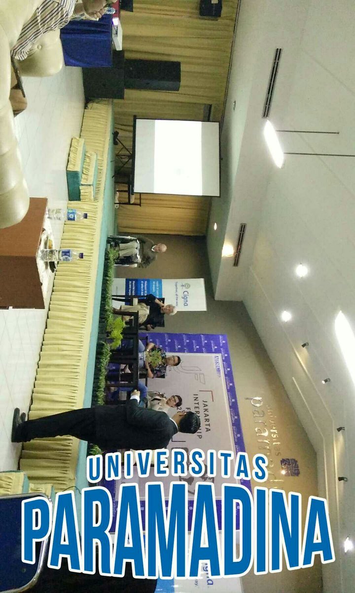 The speakers are giving their experiences and knowledge to the audience. Come and join us at Paramadina University