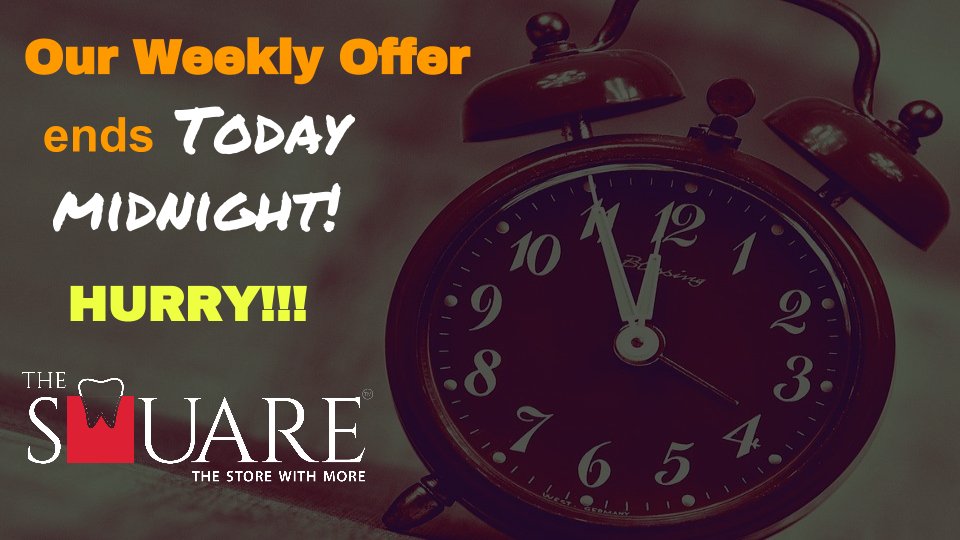 Orderthesquare's tweet photo. #offer #lastday #dentist #oralhealth #TheSquare @TheDentalNexus @ravikikan @drtanvirane @SK_Sanah https://t.co/GFgay8PBVl