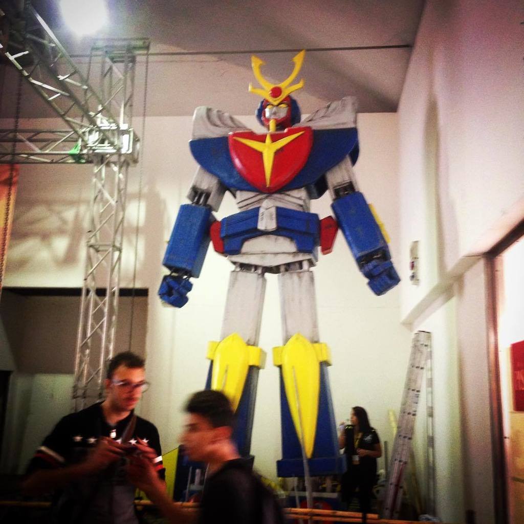 Otherbots's tweet photo. #daitarn #daitarn3 #napoli #napolicomicon #napolicomicon2016 #robot #robottone #EInAriaSiTrasformaInUnRobotCheHaUnA… https://t.co/DYyNbNvnDJ