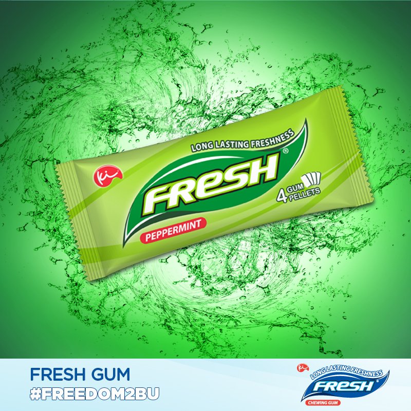 FRESHGumEA's tweet photo. Pepper your Saturday with Fresh Peppermint gum! #FREEDOM2BU https://t.co/1MOQu3gRUr