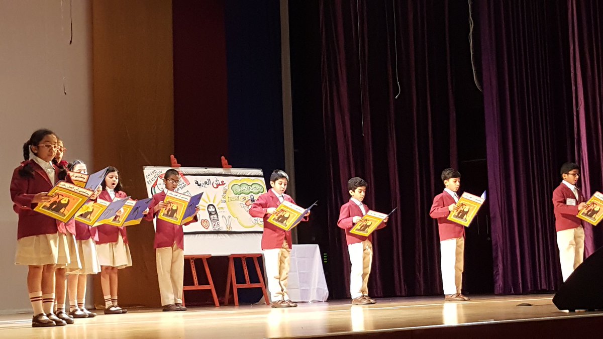 ArunaShenoy's tweet image. These kids are expert story-tellers already! #ArabicReadathon #Living_Arabic @IndianHigh_DXB