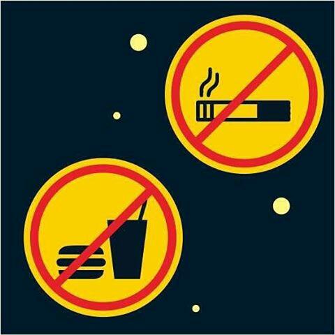 Heyho! Tinggal hitung jam nih! JANGAN bawa rokok dan makanan minuman dari luar ya, sprt pematik, tupperware, dll.