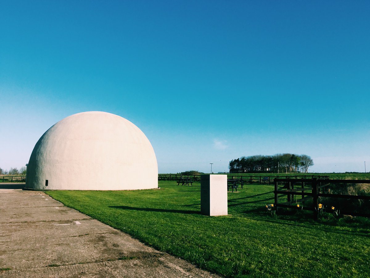 Spring morning at Langham Dome <a href="/LanghamDome/">Langham Dome</a>. We are open on Sundays, Thursdays and BH Mondays in April and May.