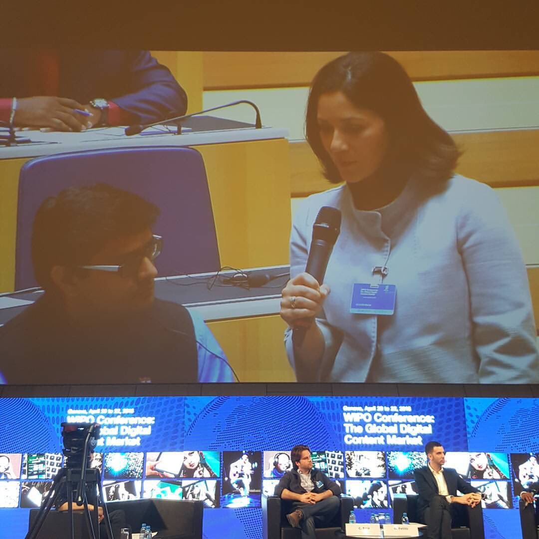 doctorsumitseth's tweet photo. a brief chit-chat with @MishalHusainBBC
on 'digital content & copyright of originator'
@WIPO's #digicontent2016 https://t.co/9yigAyv3PY