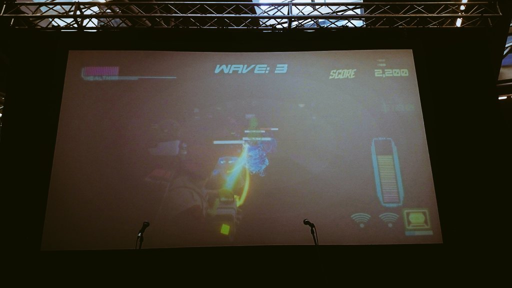AudioJoetheGame's tweet photo. Congratulations to Tim who won our Highest Scorer challenge at the @DerbyCGMA Expo yesterday with 44,900 - wowza! https://t.co/PeQ4ch5xa4