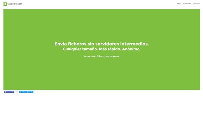 genbeta's tweet photo. Destacado: Así es Takeafile: envío anónimo de archivos sin limitaciones ni servidores inter… https://t.co/eY6GX9qJ0u https://t.co/u8ng618VHS