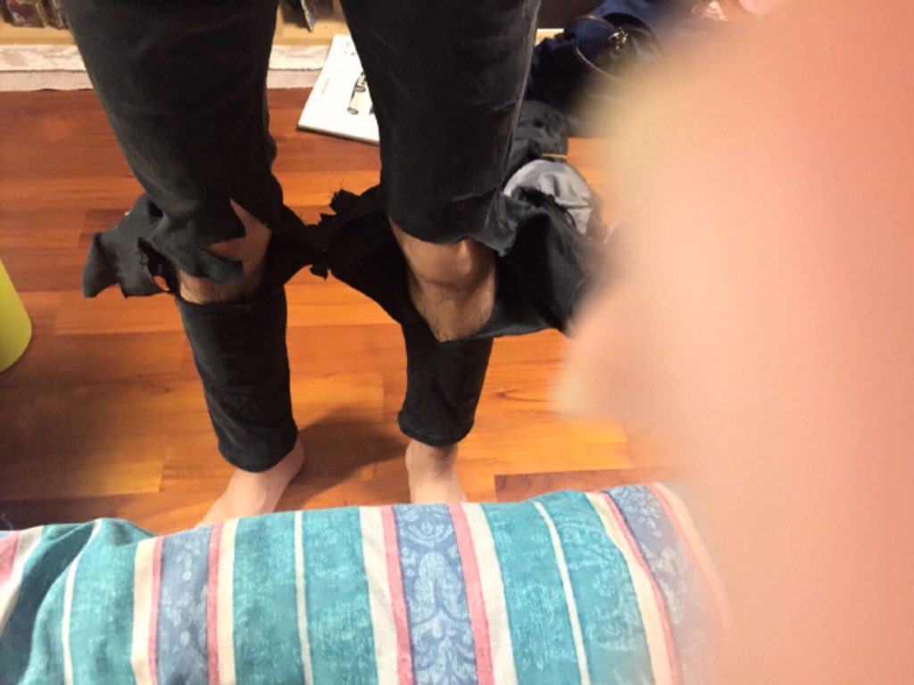exo03291's tweet photo. ダメージしてみたけど、どうかな🤔🙏母上に笑われたけど、なにかおかしい？新しいと思うけどな https://t.co/bM0Xt818Mh
