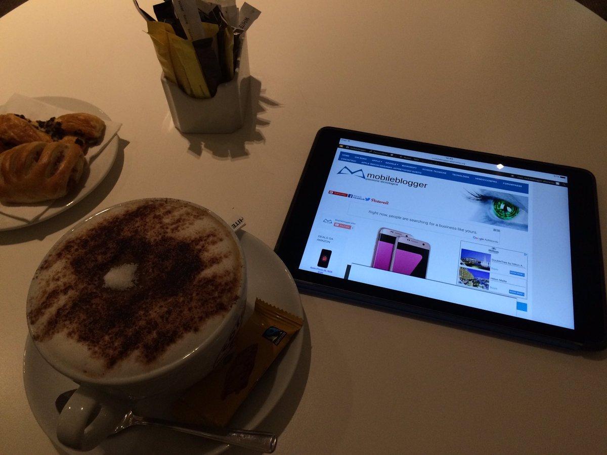 N3xTechX's tweet photo. Lavoriamo sempre, con un bel cappuccino ci svegliamo #hilton #colazione #lavorare #blogger #mobileblogger https://t.co/1zyDXjZrHf