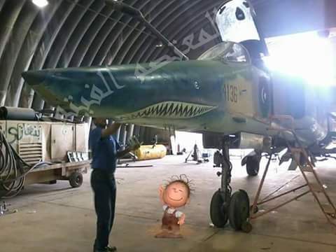 المقاتلة الروسيـة MIG23 BN تدخل إلى خدمة سلاح الجو الليبي بعد غياب 12 عاماً Cgu2sU6W0AAb-Qz