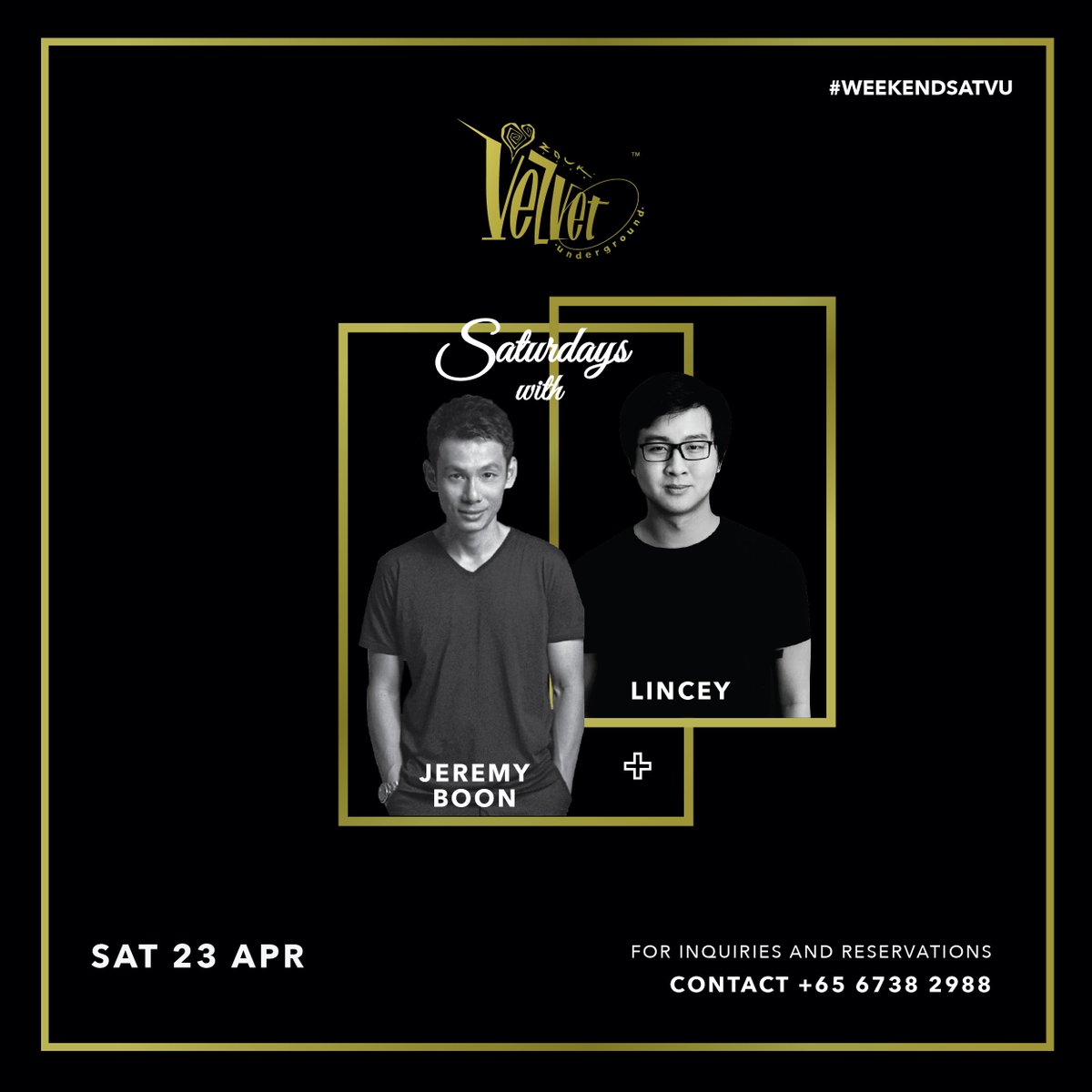zouksingapore's tweet photo. Sink into the beats Jeremy Boon & @7incey will be laying out all night in just a couple more hours... #WeekendsatVU https://t.co/FfmhBhCaqP