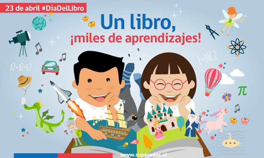 supereduc_cl's tweet photo. Hoy celebramos a los que enseñan, hacen soñar, crean nuevos mundos...
¡Los libros!
#DiaDelLibro 👏 📚 📓 📖 📑 🎉 https://t.co/Zbzlovo2Vf