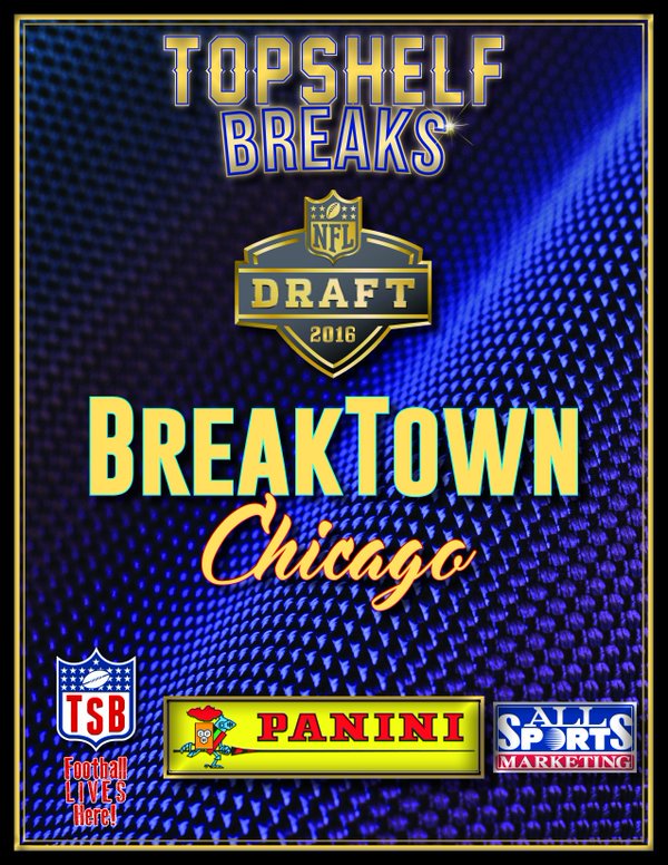 TopShelfBreaks's tweet photo. Chicago becomes #BreakTown LIVE from the @paniniamerica NFLPA Rookie Debut event. Get your spots #AreYouIn https://t.co/La2IBSuDiz