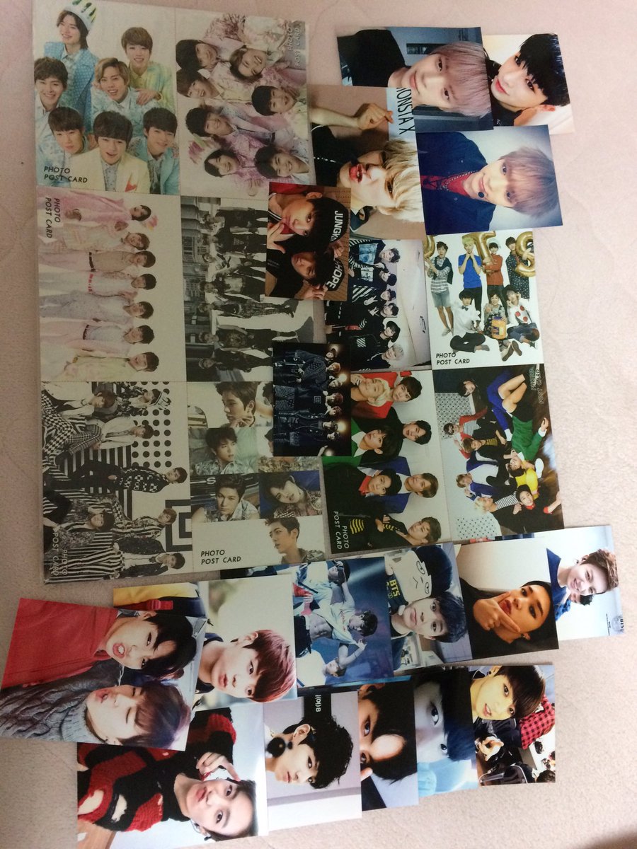 micokim207's tweet photo. 無料配布ってほどではないけどかるいソンムル

infinite
BTS
MONSTA X
あります、

前日のしかもこの時間

#powerofk2016 
#ソンムル貰ってくれる人RT https://t.co/K3LKBFzY70