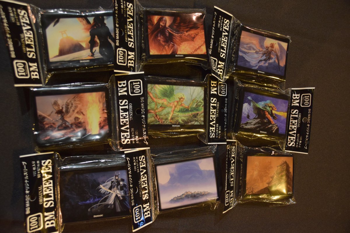BIG MAGIC BM SLEEVES 100枚入り 92×67mm MTG BIG MAGIC スリーブ 天使