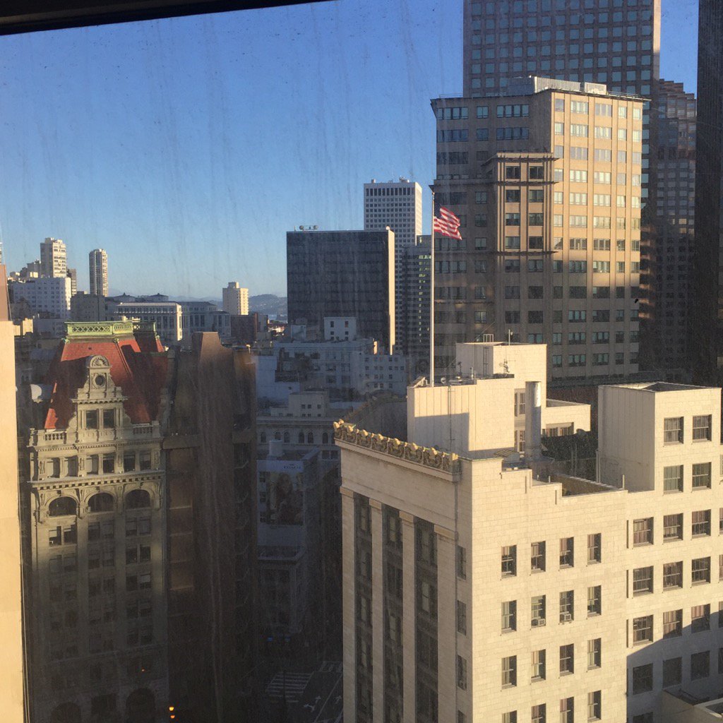 A sunny Saturday morning in San Francisco