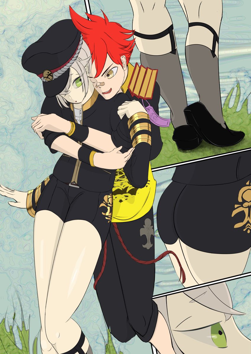 直近二枚完成。
pixivにも追加。
https://t.co/bTpHx6LUpM   
#ショタ #蛍丸 #愛染国俊 #愛蛍 #今剣 #前田藤四郎 #刀剣乱舞 #とうらぶ 