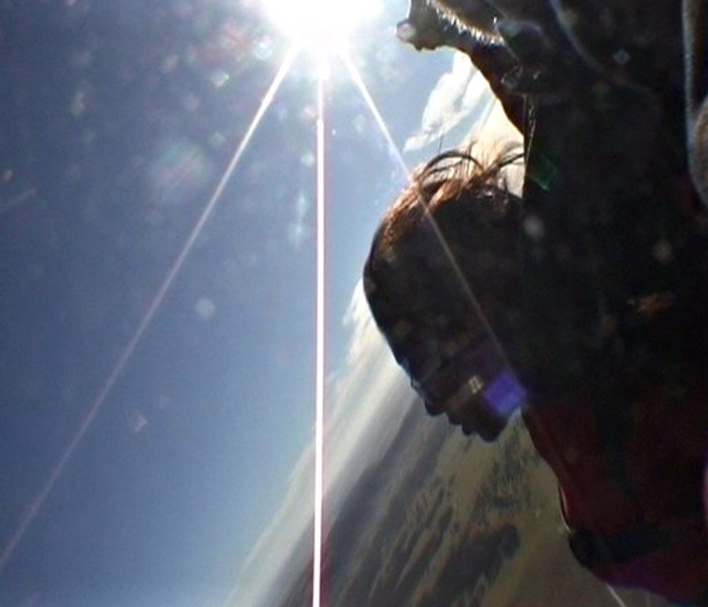 Once you've tasted flight, you will forever walk the earth with your eyes turned skyward #sydneyskydiver #changelles