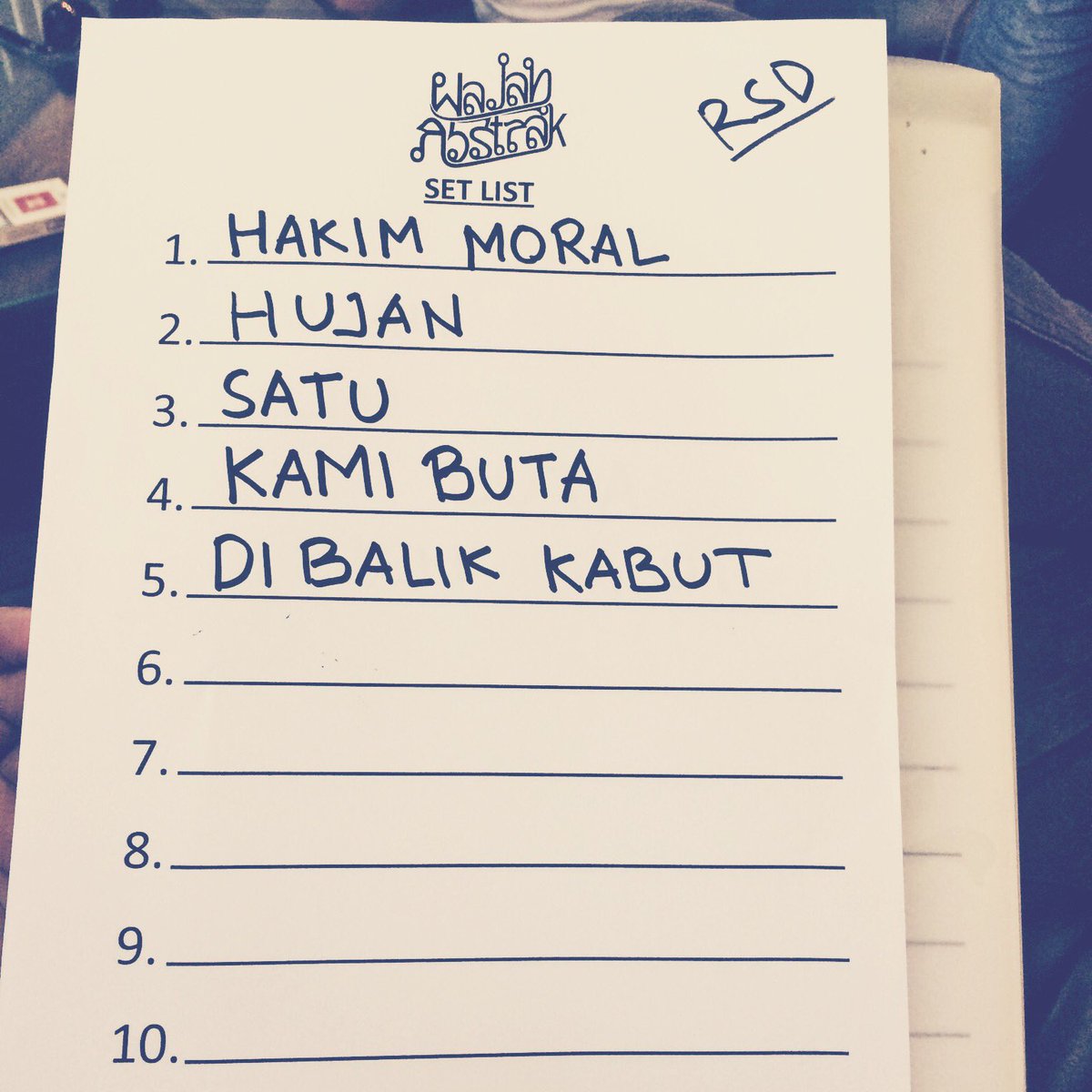 Wajah Abstrak Music tweet media