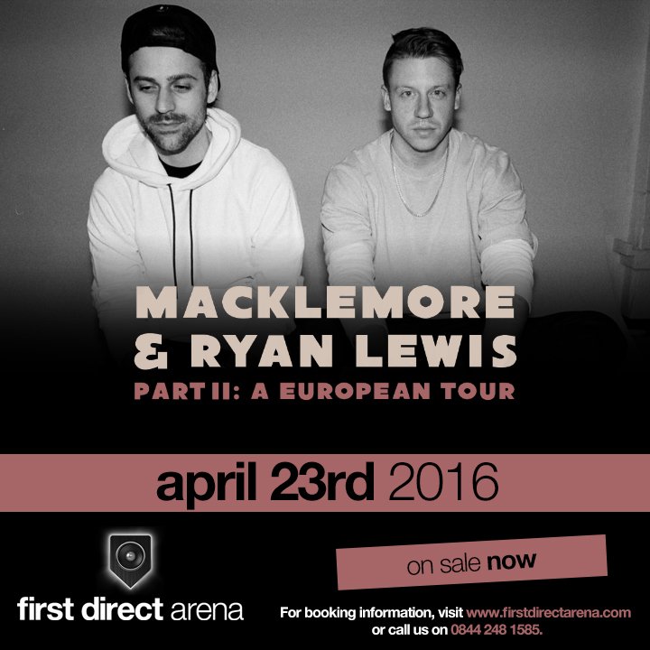 fdarena's tweet photo. It's an Unruly Mess @fdarena as #Macklemore &amp; #RyanLewis come to #Leeds - who's ready? 🎤🎤🎤

https://t.co/TRpaoqa2wj https://t.co/bTMFAXOKq1