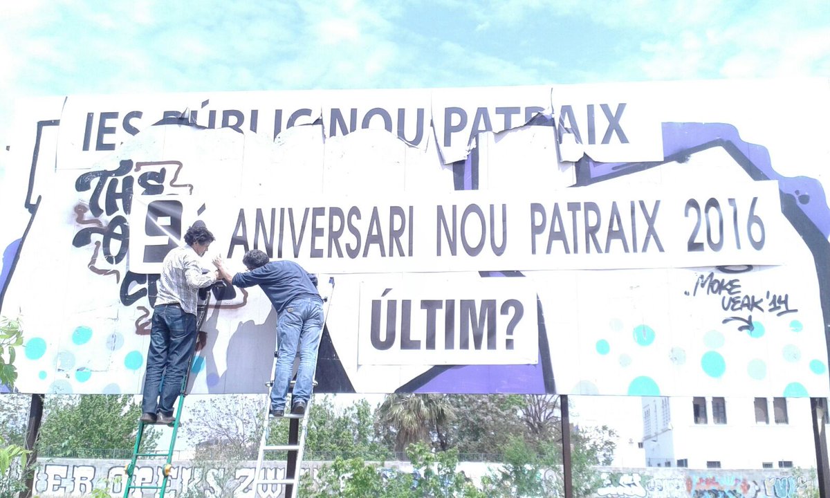 SoL_ALe87's tweet photo. Nueve años después, seguimos reclamando como cada año, la construcción de nuestro IES Nou Patraix. https://t.co/nOkzyJPOSZ