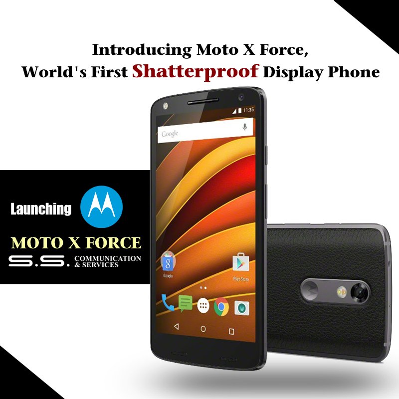 SS_Comunication's tweet photo. मोटोरोला चा सॉलिड फोन #MotoXforce आता SS Communication &amp; Services मध्ये उपलब्ध ..त्वरा करा!!
 #sscommunication https://t.co/9SvsQpspRW