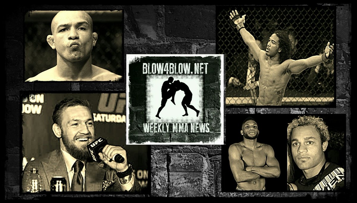 Blow4B's tweet photo. Our weekly MMA round up! https://t.co/b38afDvJFo #news #MMA #Blow4Blow #MMABellator #UFC200 #ConorMcGregor https://t.co/xVqxgIdAl0