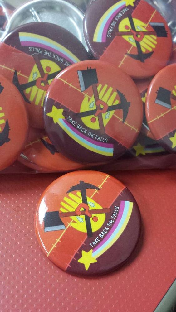 DemonBoyP's tweet photo. || Gravity Falls: Take Back The Falls Pinback Buttons https://t.co/tVjRZRxWWb
