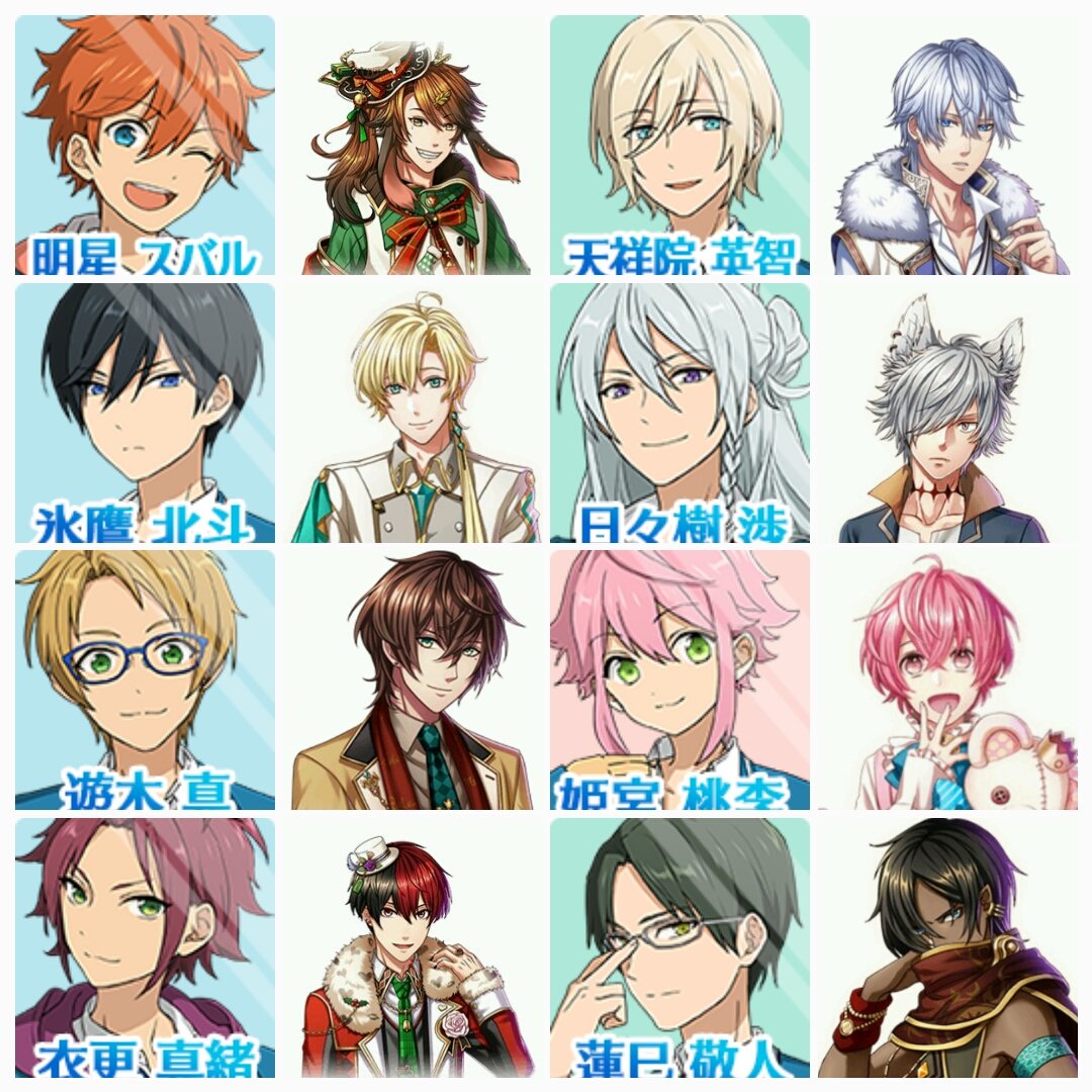 御幸上総 در توییتر あんスタと夢100のコラボが正式に決まったということで中の人繋がりなキャラを集めてみました