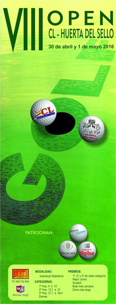 SCgolfGranada's tweet photo. Ready for next Tournament "@clgranada-@HuertaDelSello", May1st. GO GO GO!!!!!! https://t.co/CK6yj5ewGW