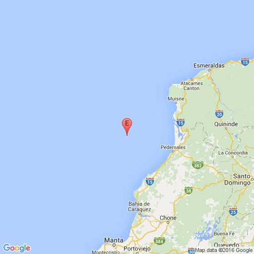 IGecuador's tweet photo. #SISMO Rev. 2016/04/23-09:31:54 TL Mag:3.7 Prof 7.55 km Near Coast of Ecuador https://t.co/A5GDqnNcsR