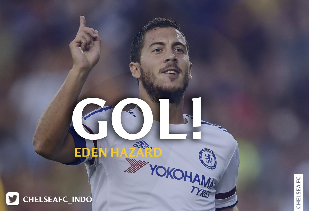 ArieChopue's tweet photo. "@chelseafc_indo: GOL! Hazard!  Bournemouth 0-2 Chelsea. #CFCIndo https://t.co/B66wvnGe0N"