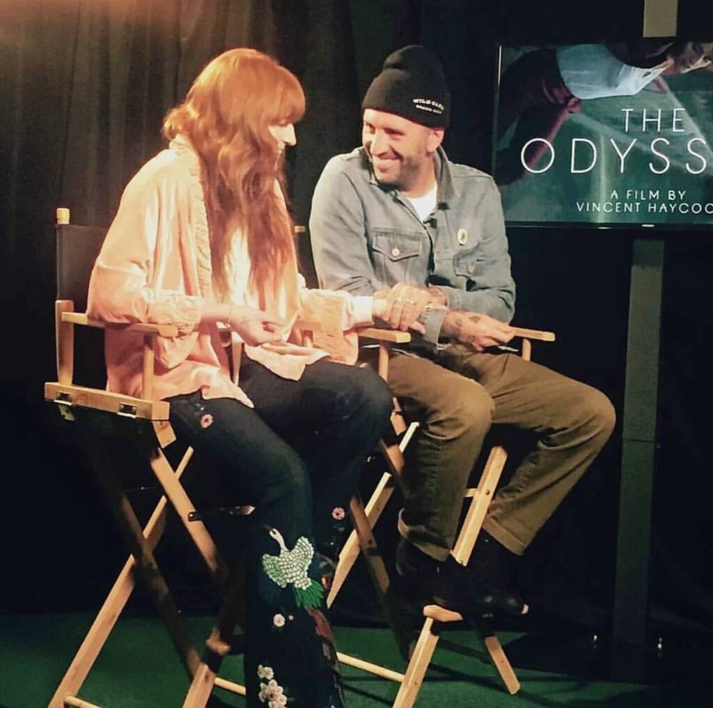 FATMFanClub's tweet photo. .@flo_tweet and @vincehaycock being mega cute at the Facebook Q&amp;A on Thursday! https://t.co/SoUCCrkHnQ