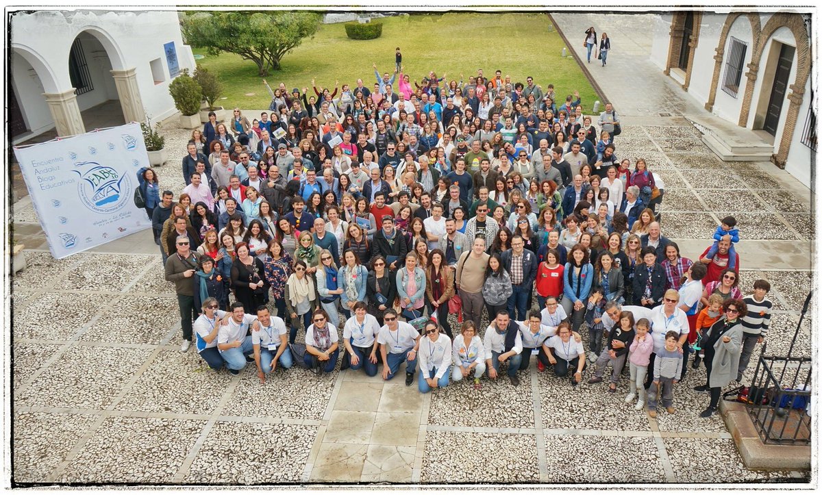 antosevi's tweet photo. Foto de familia provisional @EABE16 #EABE16LaRabida #EABE16Huelva by @antosevi ...Gracias por estar!!! https://t.co/WgGGydKTYq