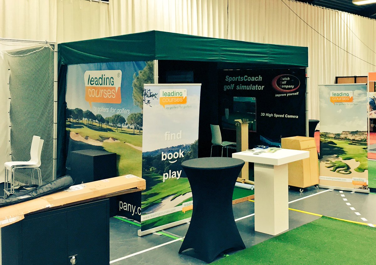 Speel op <a href="/AmsterdamGolf/">Amsterdam Golf Show</a> mee op de simulator en maak kans op een putter, nieuwe grips, greenfees of ballen!