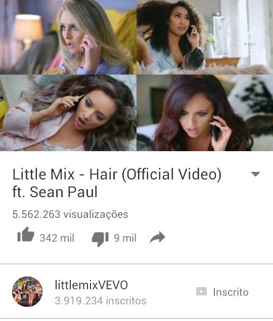 houiscutx's tweet photo. #WatchHairOnVEVO
#WatchLittleMixHair
5 milhões em 3 dias
Vcs sao demais <3 https://t.co/VdOGJ61GHJ
