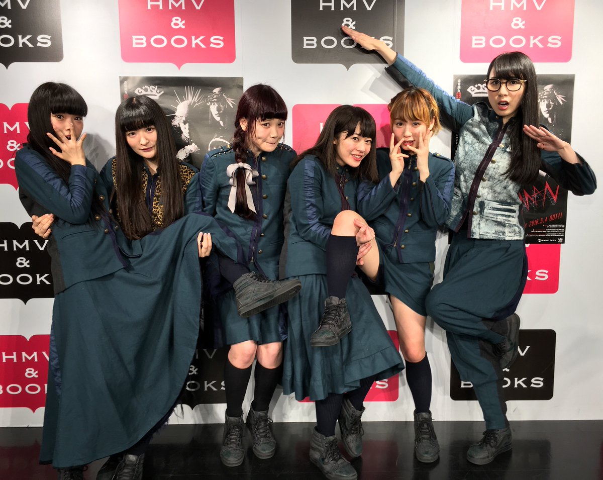 本日は、BiSHデビューシングル『DEADMAN』発売記念イベントにお越し