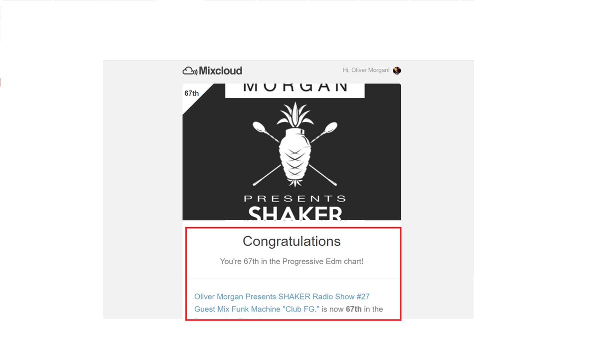 I'm 67th in the Progressive Edm chart on <a href="/mixcloud/">Mixcloud</a> mixcloud.com/OliverMorgan/o…