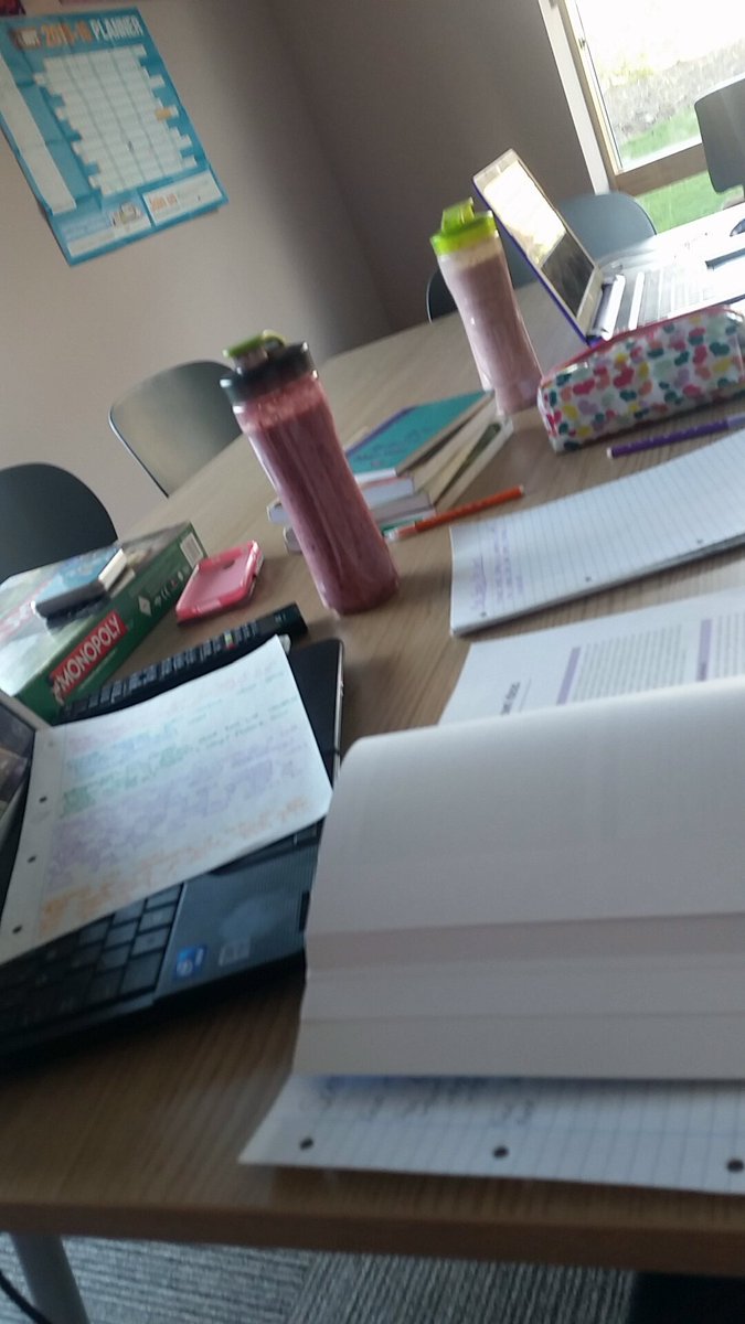 MissMcCrone's tweet image. Smoothies and assignments with @misssbevans #scienceassignment #wewillfinishtoday #motivated