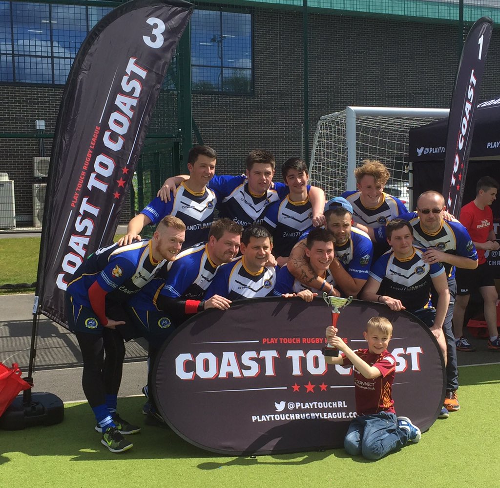 MatlockFarmPark's tweet photo. @ChargersRL @PlayTouchRL Bring back the cup we said- and they did!! Well done you guys! https://t.co/8betBs5gcQ
