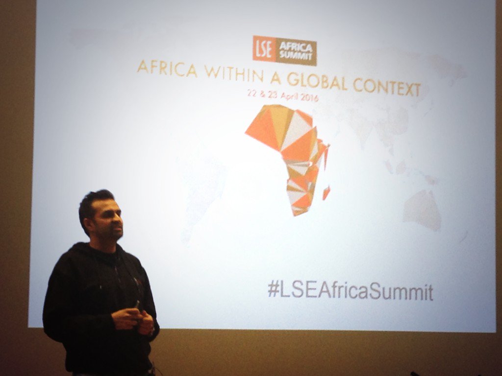 LSEFoundations's tweet photo. Compelling and personal keynote from @AshishJThakkar @Marafoundation #LSEAfricaSummit https://t.co/agvUNT76Et